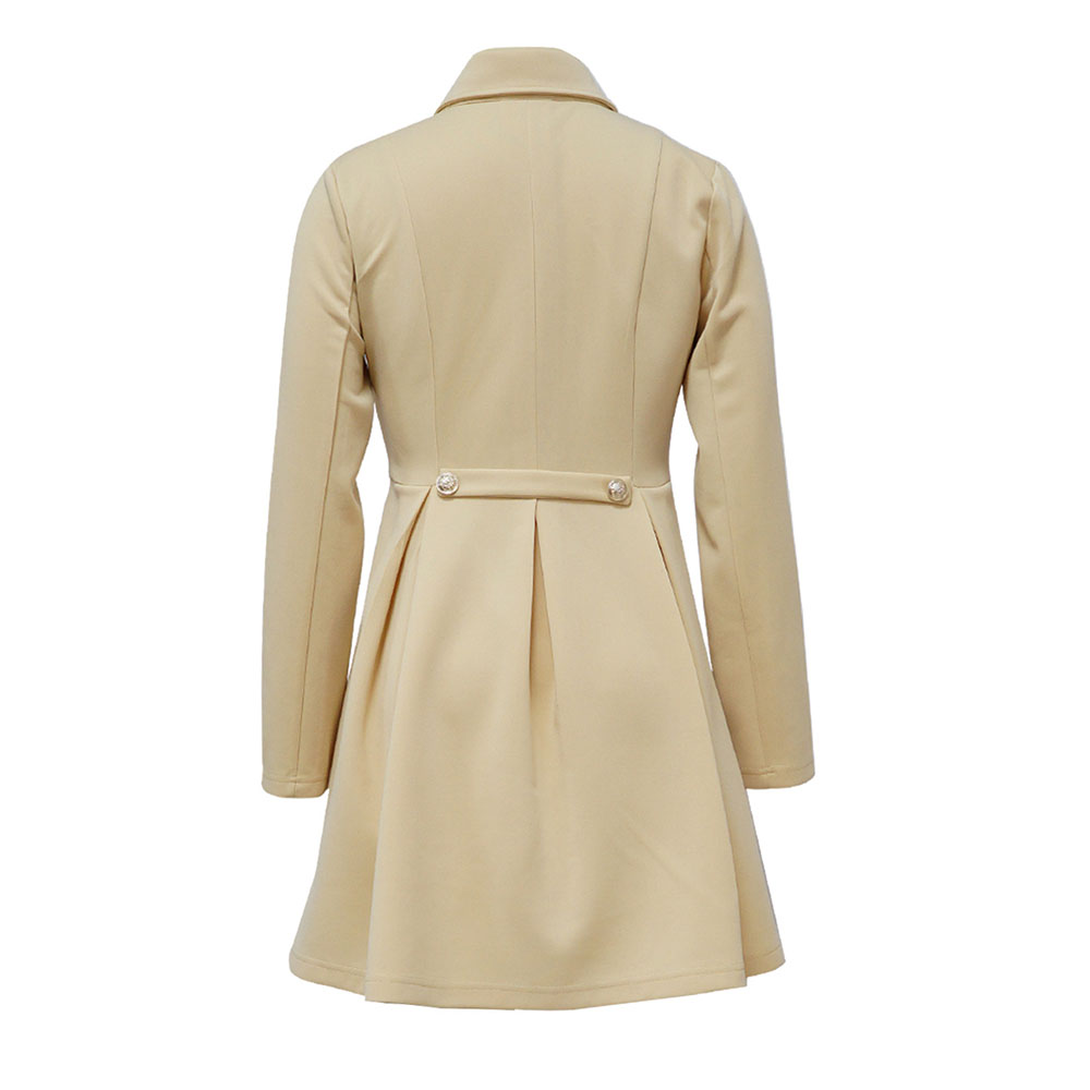 Long Sleeve Lapel Above Knee Fashion Women's Dress