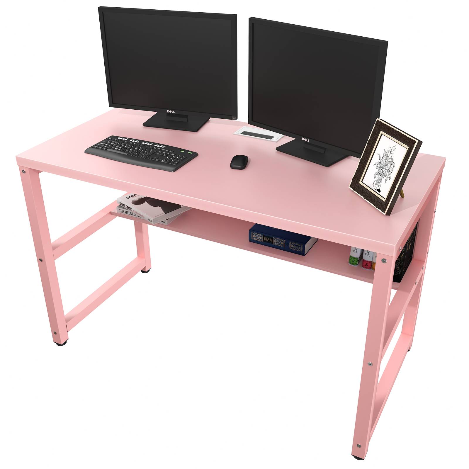 TOPSKY 59inch Big Large Computer Office Desk 1.88 Thickness Desktop  OT-1001