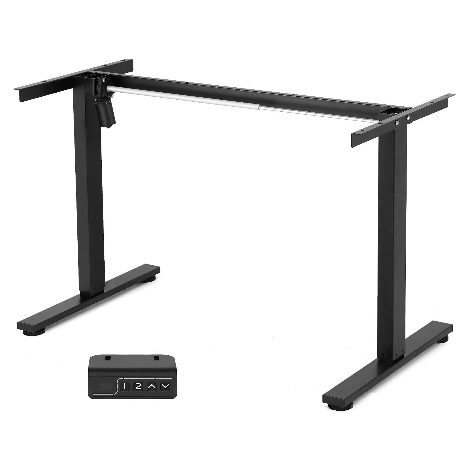 TOPSKY Single Motor 2 Stage Electric Adjustable Standing Computer Desk for Home and Office DF00.01