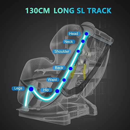 Full Body Massage Chair Zero Gravity Shiatsu SL Track Massage Recliner Chair With Thai Stretching & App Control (B-L2)