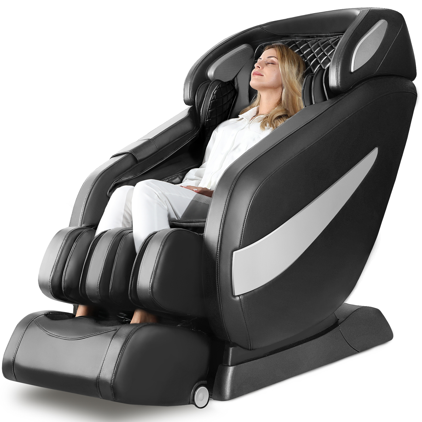 Best Zero Gravity Massage Chair Full Body Shiatsu Massage Chair SL Track Massage Recliner Ugears (B-L1)