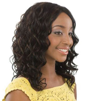 Big Wavy Full Lace Cap Virgin Human Hair 18 Inches 120% Wigs
