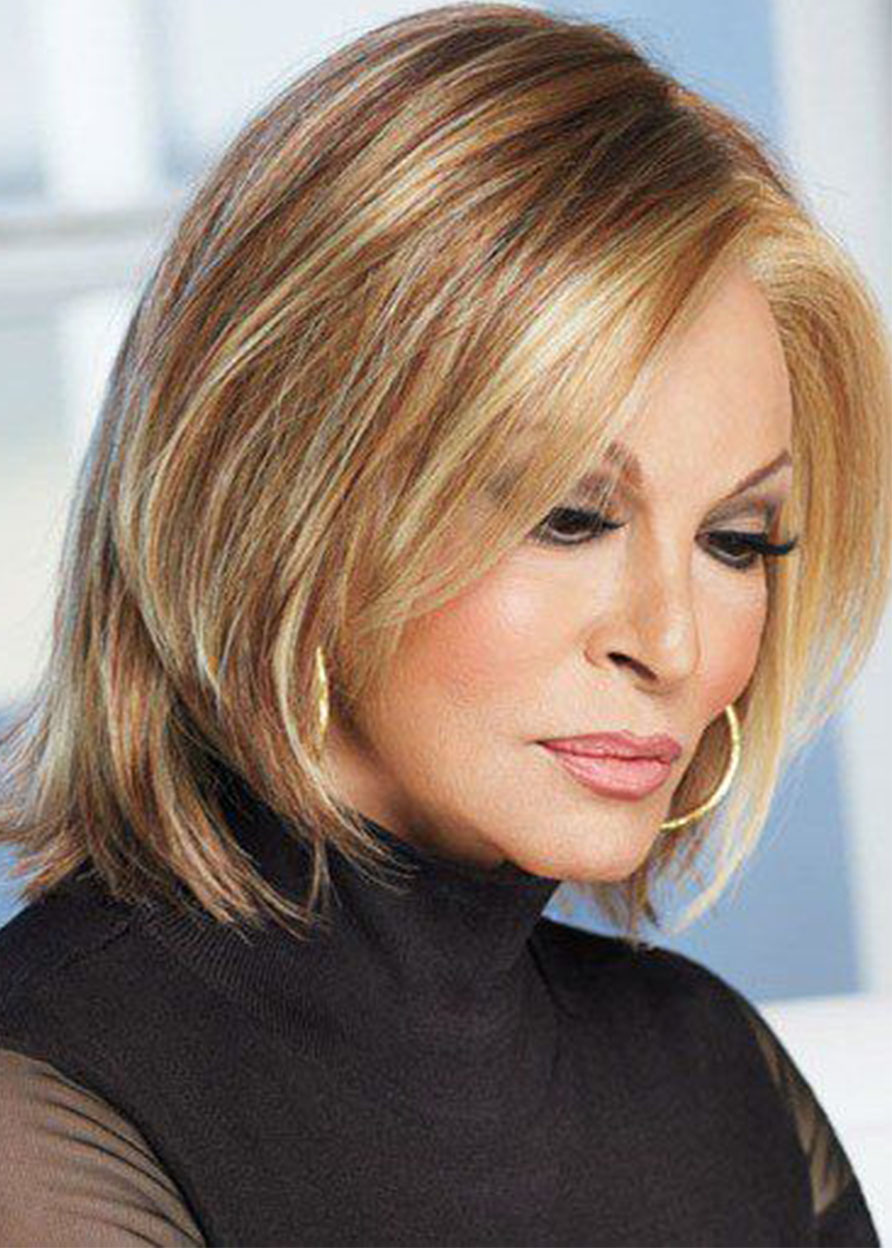 Raquel Welch Straight Synthetic Hair Lace Front Cap 120% 10 Inches Wigs