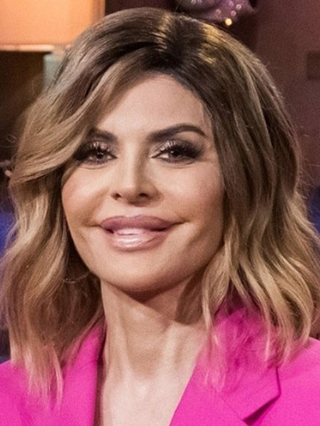 Lisa Rinna Layered Wavy Lace Front Synthetic Wigs