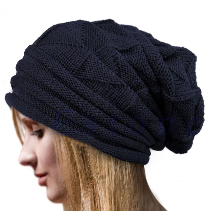 Pure Color Knitted Winter Hat