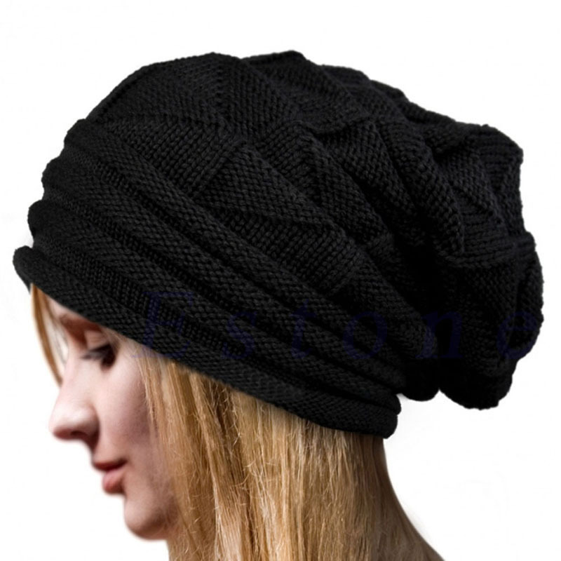 Pure Color Knitted Winter Hat
