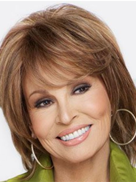 Raquel Welch Wigs Wavy Layered Lace Front 100% Human Hair Wigs