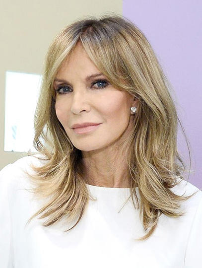 Wavy Ombre/2 Tone Synthetic Capless Without Bangs Jaclyn Smith Wigs 14 Inches