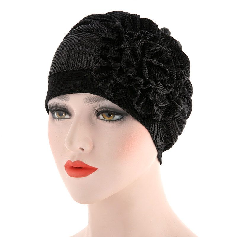 Side Flower Turban For Women