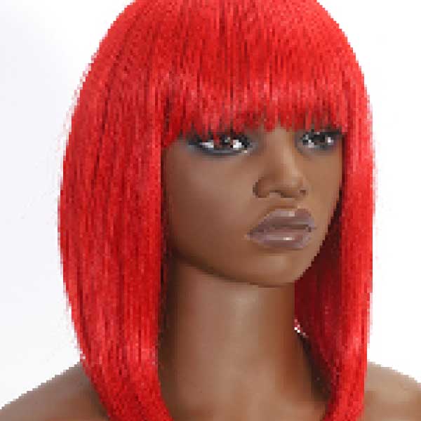 Headband Wig Synthetic Hair Wavy Hair Wig 12 Inches 130C#
