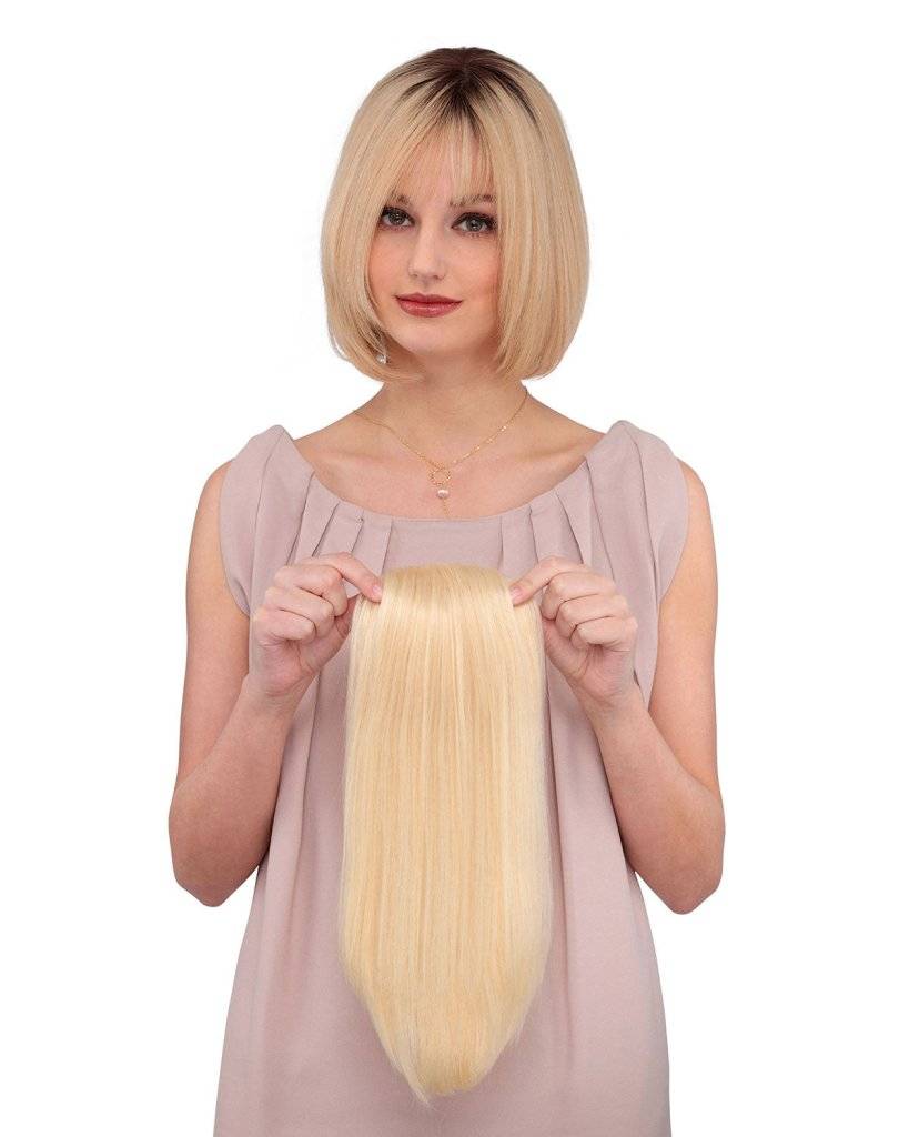  618 Blonde Wigs Hair Piece   Lace Human Hair Wigpiece