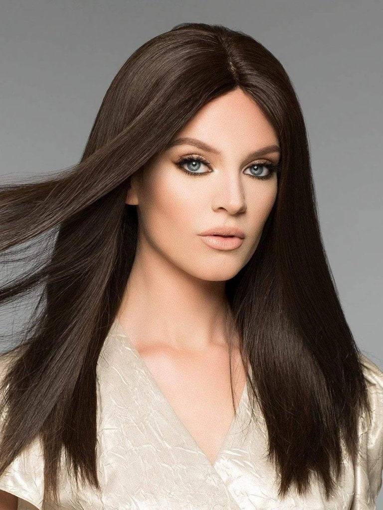  Human Hair Wig let Hair s Without Bangs Off Black #1B[Density Upgrade 180%]piece