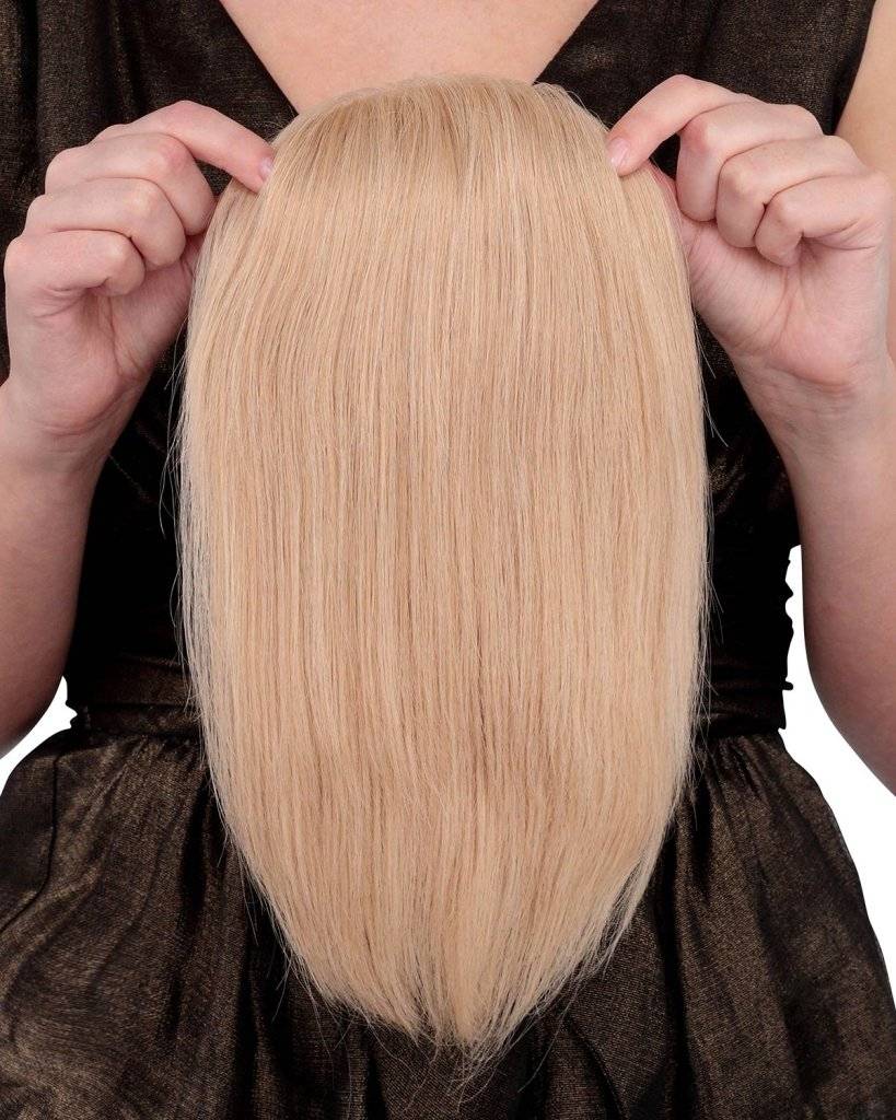  Blonde Wigs Hair Piece   Monofilament Human Hair Wigpiece