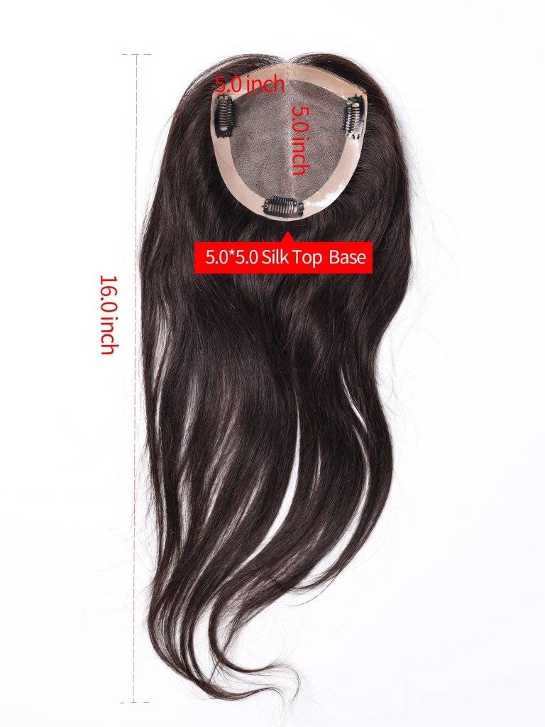  Human Hair Wig let Hair s Without Bangs Off Black #1B[Density Upgrade 180%]piece