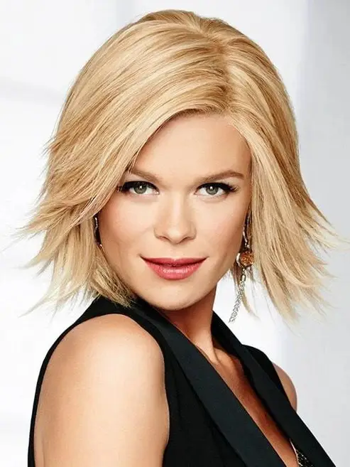 Straight Short Bob Human Hair WIG Lace Front Cap 12 Inches