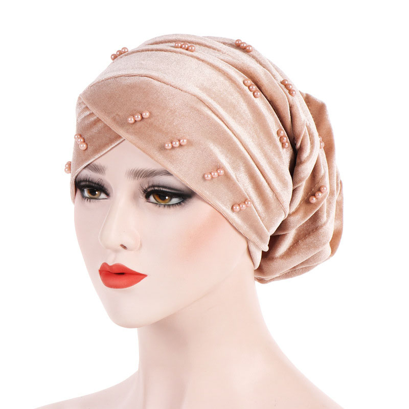 Pearl Fashion Turban For Women