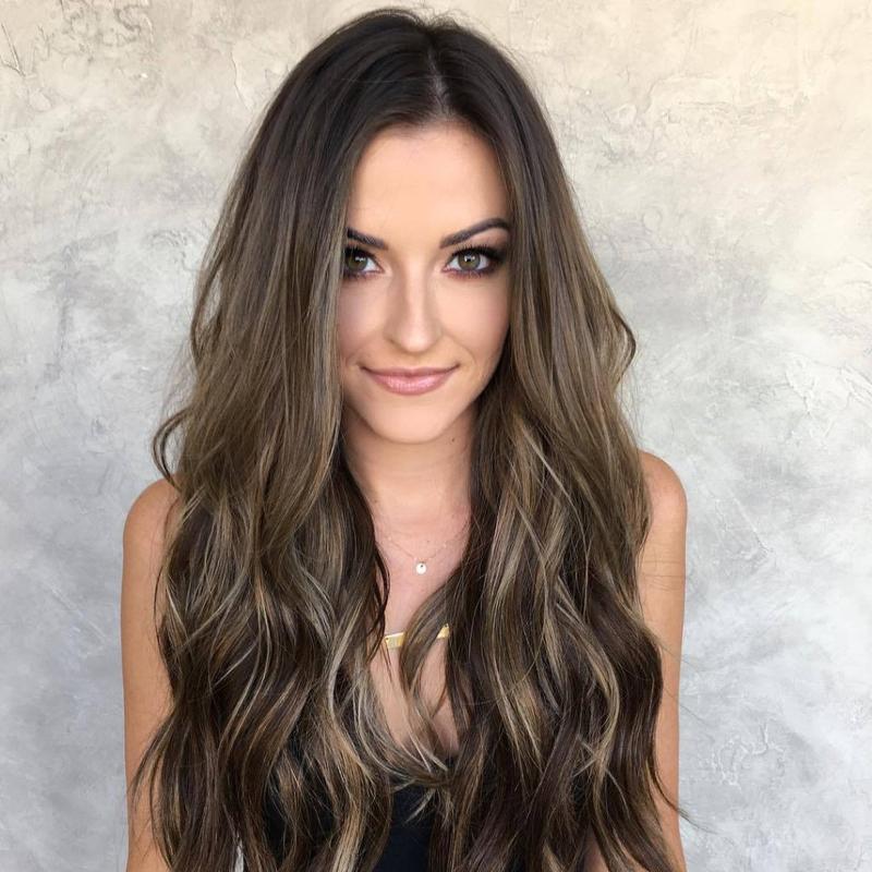 Long Wavy Synthetic Hair Lace Front Wig 26 Inches