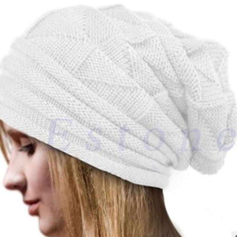 Pure Colour Fashion Winter Women Hat