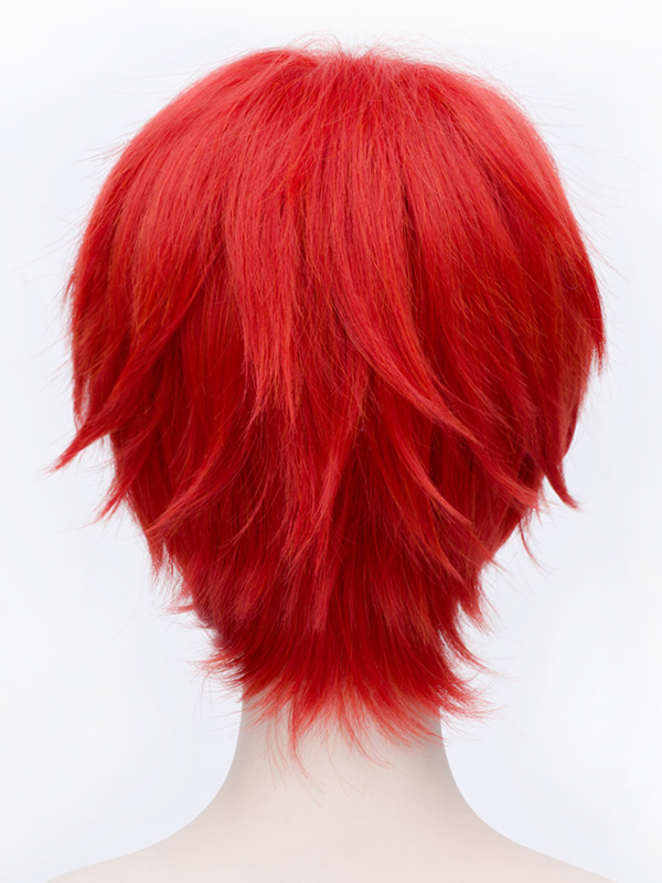 Akashi Seijuro Cosplay Short Red Wig 12 Inches