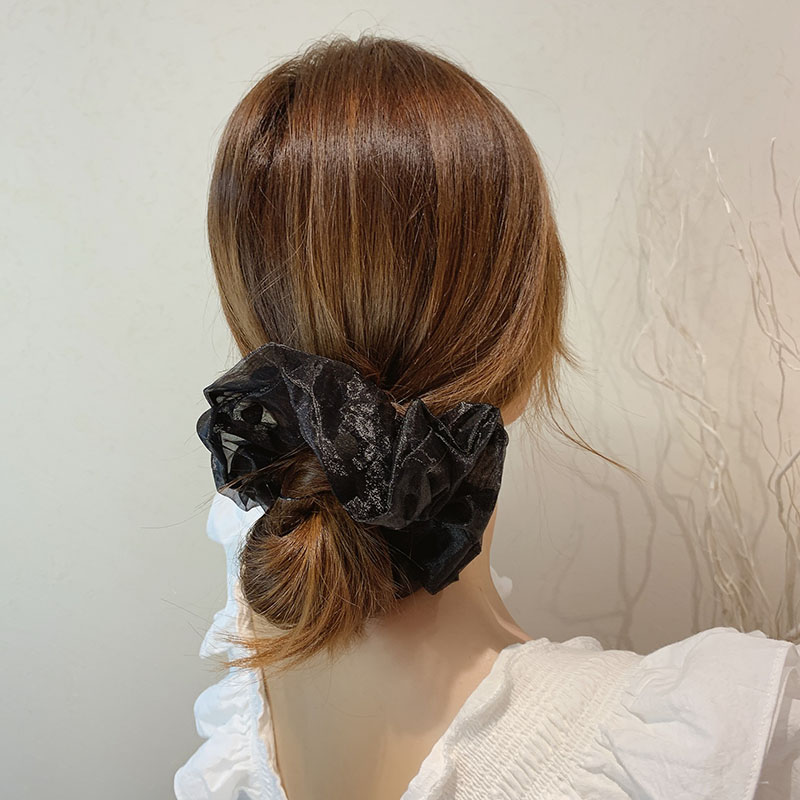 Adult Women/Lady Korean Style Yarn Material Hair Rope Accessories For Gift