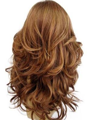 New Arrival Long Deep Layered Wave Lace Front Synthetic Wig 24 Inches