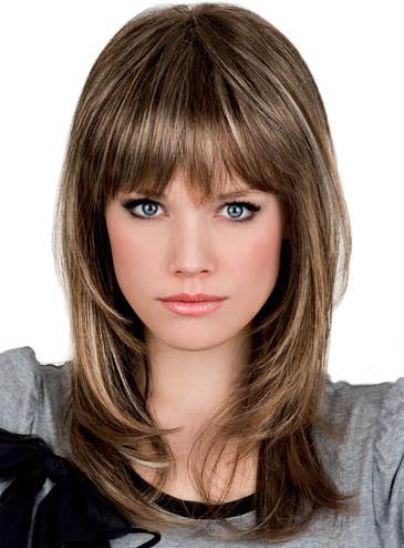 Attractive Long Layered Wave Capless Synthetic Wig 16 Inches