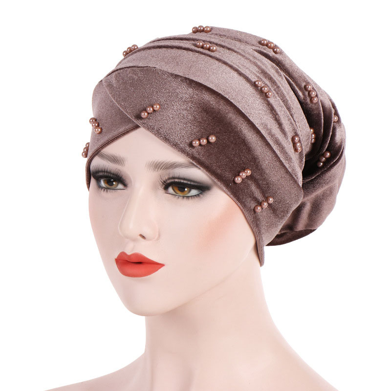 Pearl Fashion Turban For Women