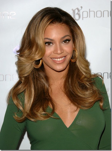 Beyonce Sexy Long Wavy Dark Brown Lace Wig 100% Human Hair 20 Inches