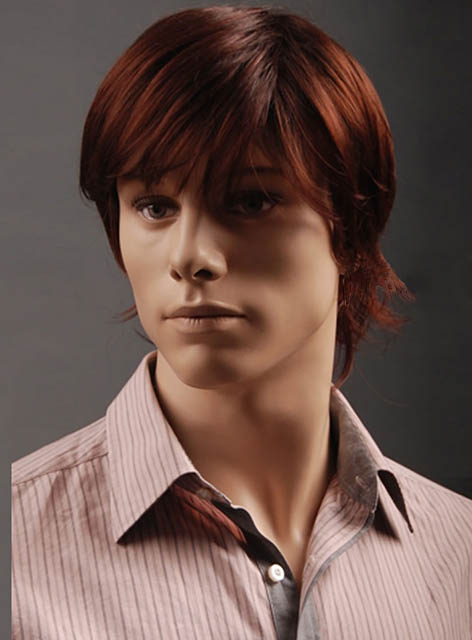 New Arrival Short Straight Synthetic Wig for Men