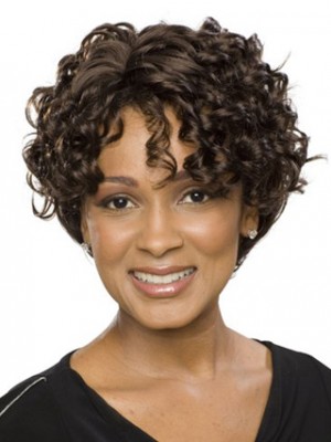 Rachel Tight Curly Short Lace Wig 100% Human Hair Makes You More Elegant