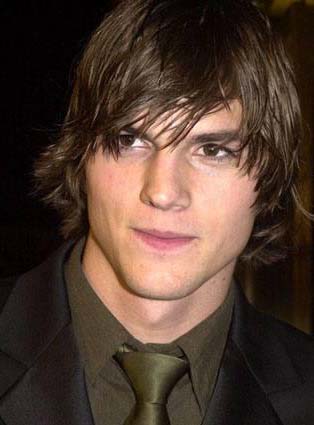 Ashton Kutcher's Hairstyle Most Handsome Short Straight Wig