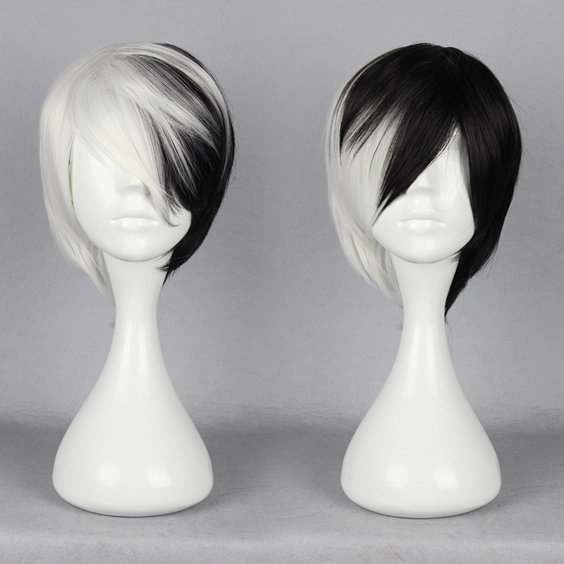 Japanese Dangan-Ronpa Series Mixed Color Cosplay Wigs