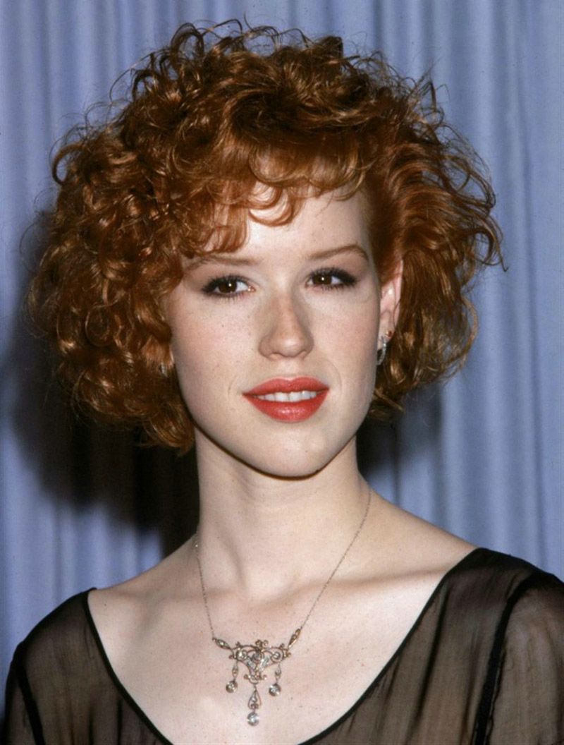 Charming Curly Short Human Hair Lace Front Cap Wig 10 Inches
