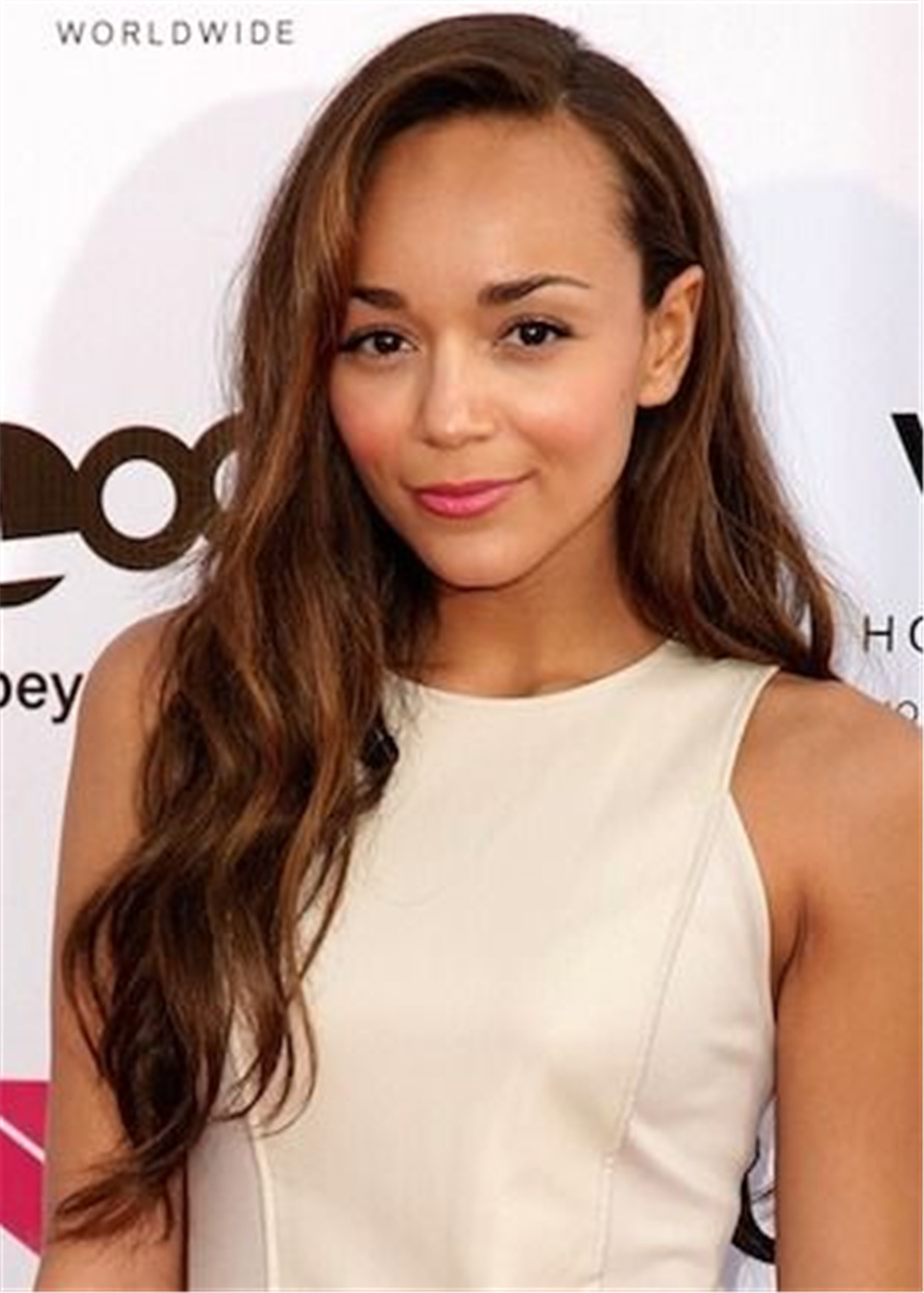 Ashley Madekwe One Side Parted Synthetic Hair Lace Front Wig