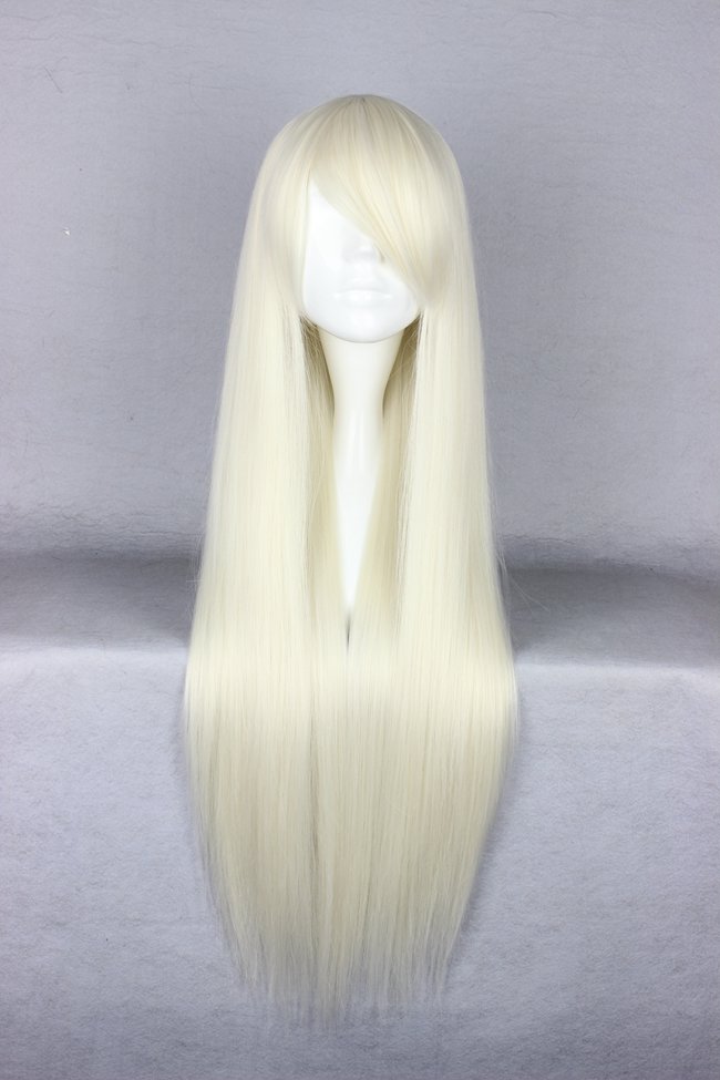 Top Quality Long Straight Versatile Synthetic Cosplay Wig 30 Inches