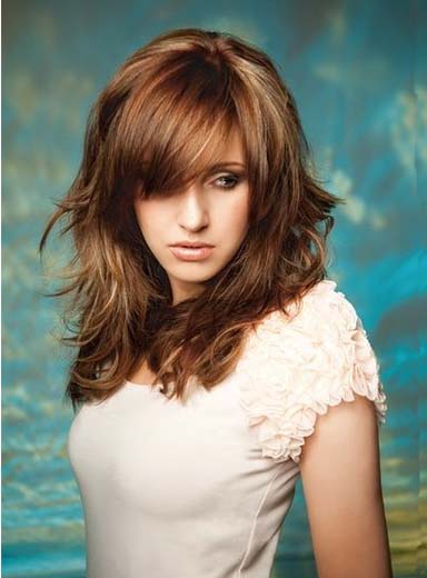 New Arrival Medium Layered Wave Synthetic Wig 16 Inches