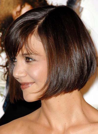 Super Sweet Bob Hairstyle Natural Brown Wig For Sweetheart