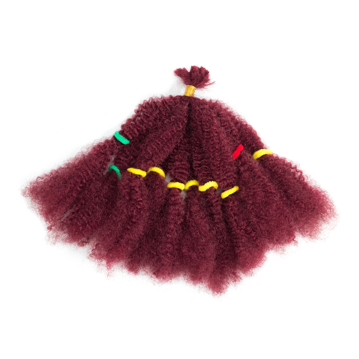 Crochet Braid Hair Afro Kinky Curly Twist Marley Synthetic Braiding Hair