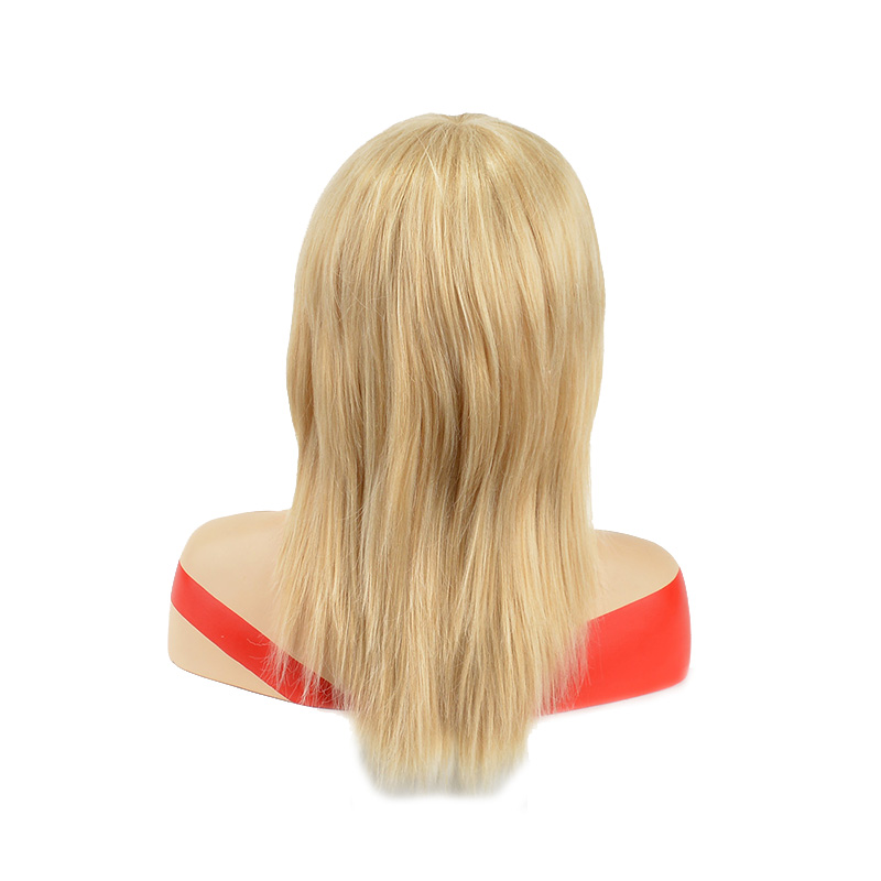 Layered Sexy Straight Natural Synthetic Hair Wigs with Bangs 14 Inches