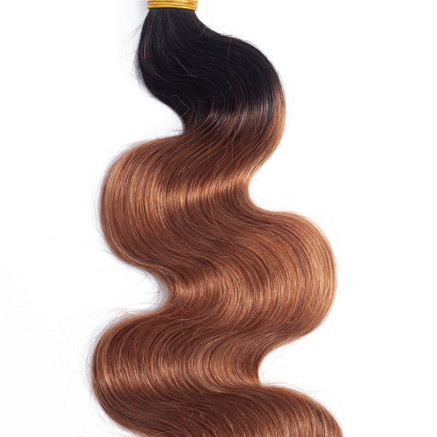 Wigsbuy Ombre Human Hair Bundles Body Wave 4 Bundles/Lot T1B/30 Color