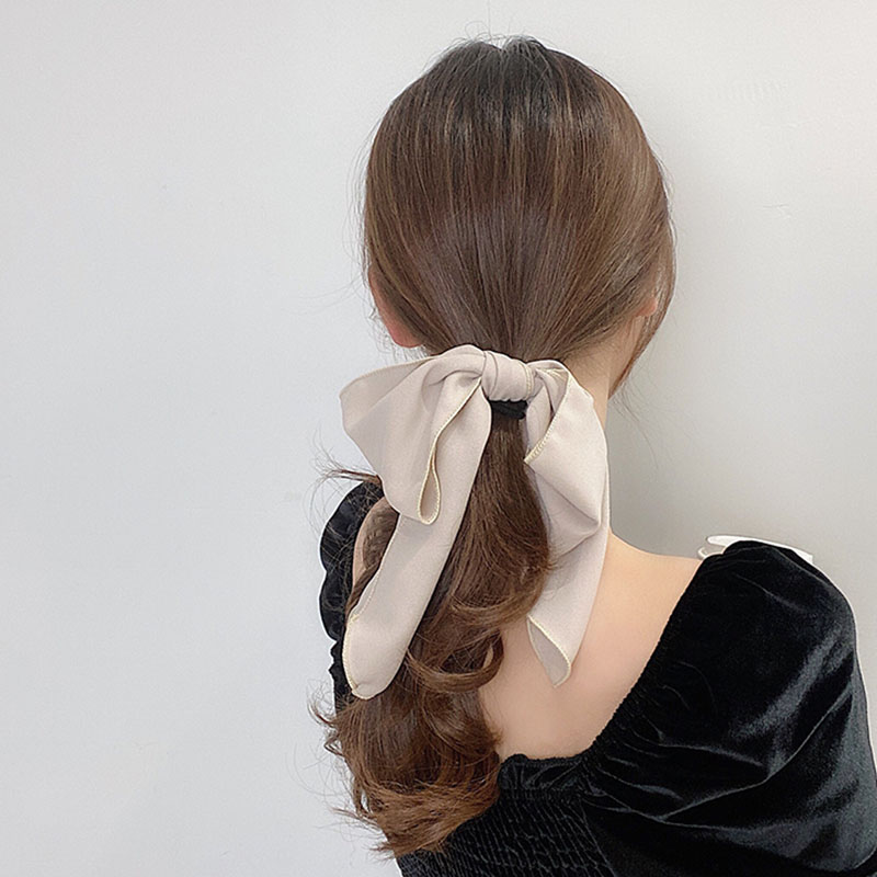 Korean Style Women/Ladies Bowknot Pattern Yarn Material Hair Accessories Hair Rope