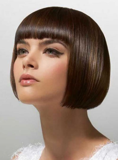 High Quality Well-designed Short Straight Bob Hairstyle 8 Inches 100% Human Hair Wig