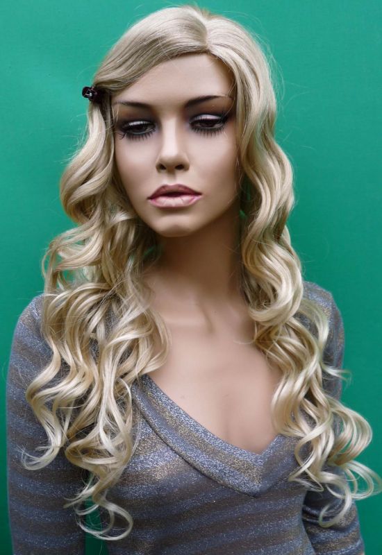 Elegant Extra Long Heat Resistant Synthetic Big Wavy Wig 26 Inches