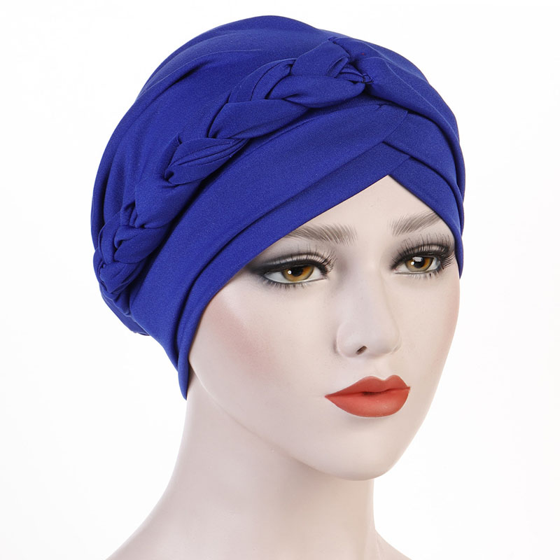 Pure Color Twist Women Turban