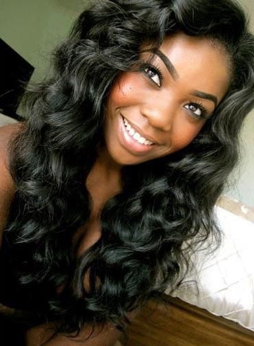 Black Women Body Wave Brazilian Human Hair Extension Hair Weave 1pc
