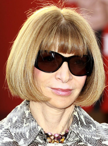 Custom Anna Wintour Classic Bob Hairstyle Straight 100% Indian Remy Hair 10 Inches