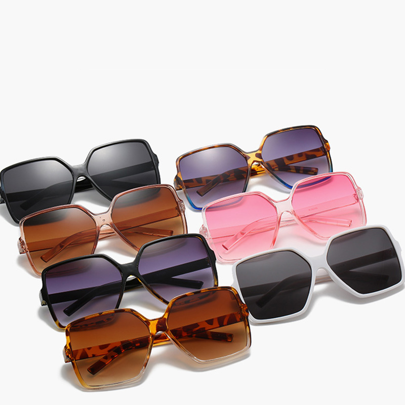 Fashion Style Unisex Adult Women/Men's Resin Poly Carbonate Wrap Shape Sunglasses