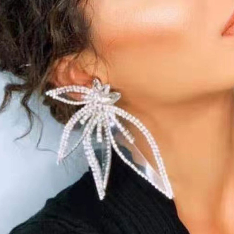Women/Ladies European Style Geometric Pattern Alloy E-Plating Pierced Earrings