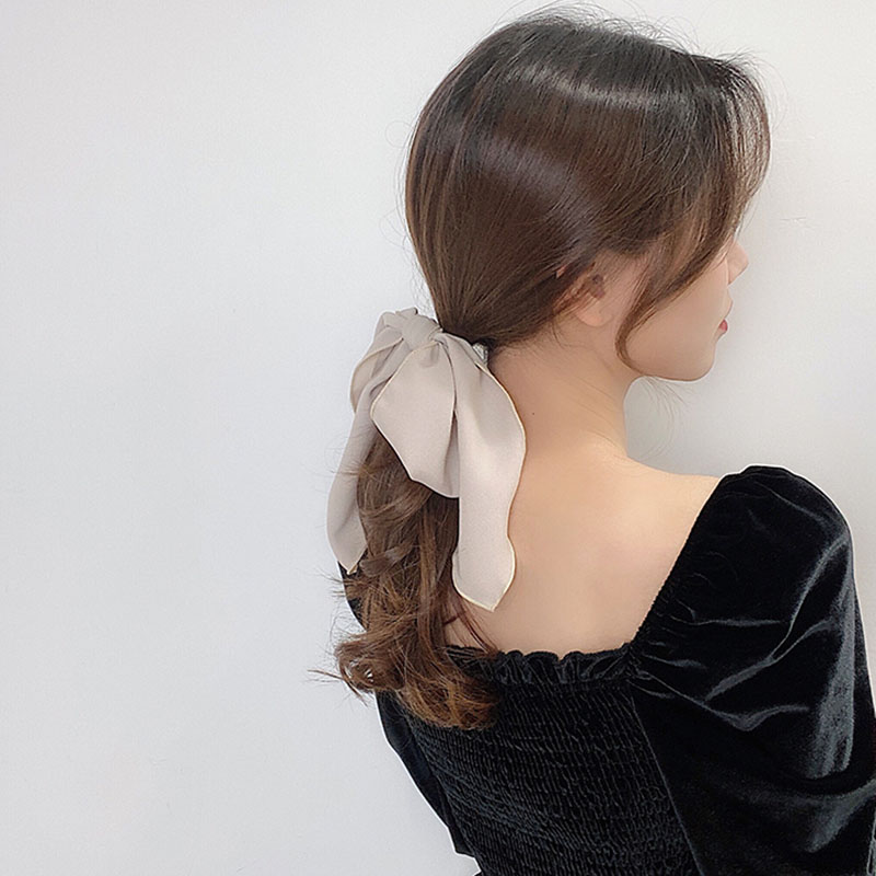 Korean Style Women/Ladies Bowknot Pattern Yarn Material Hair Accessories Hair Rope