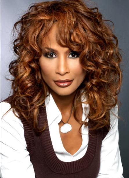 Hot Sale Top Quality Beverly Johnson Hairstyle Long Curly Super Comfortable Wig 18 Inches 100% Indian Human Hair